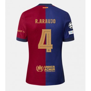 Barcelona Ronald Araujo #4 Replika Hjemmebanetrøje 2024-25 Kortærmet